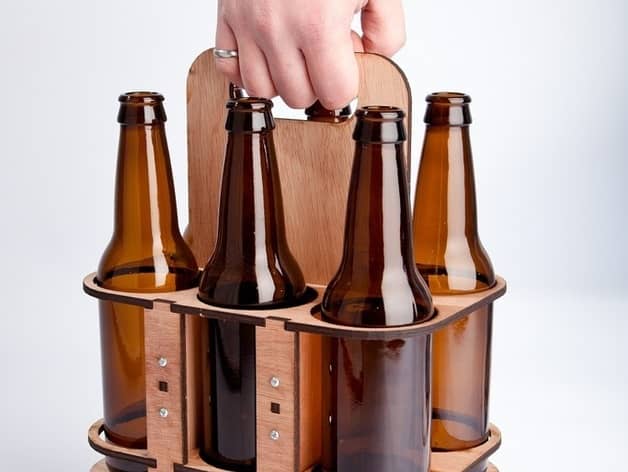 laser cut wood 6 packer